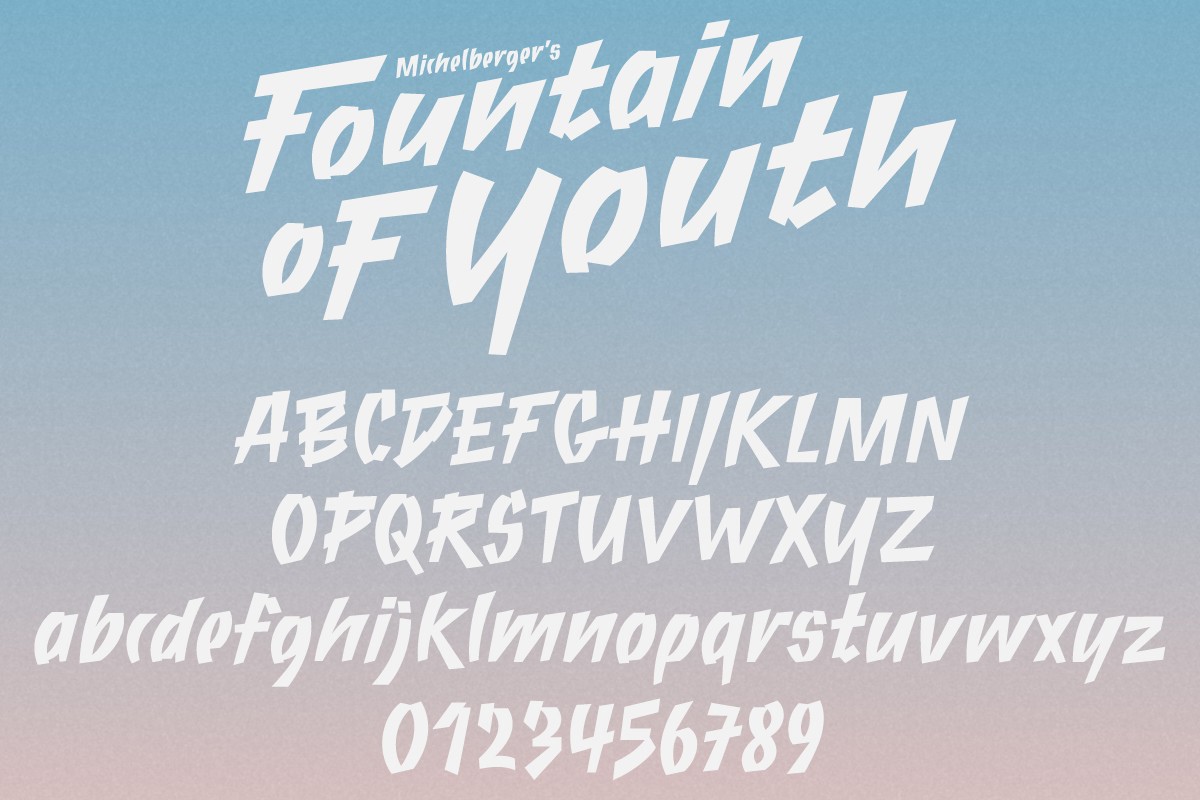 Font Fountain of Youth